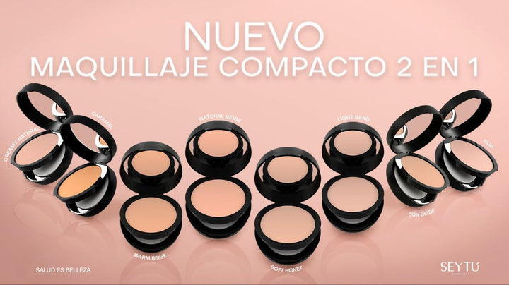 Maquillaje Compacto con Activos Anti-Edad